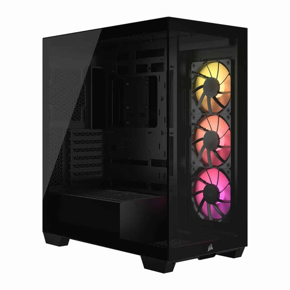 Corsair 3500X ARGB Black Tempered Glass Mid-Tower ATX Case